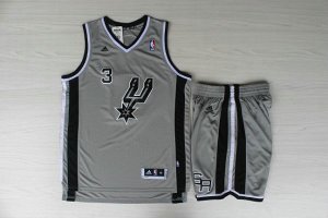Maillot De Basket San Antonio Spurs Marco Belinelli 3 Tissus Sportif Fans Edition Ash